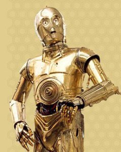 C-3PO: Perpetually looks a bit surprised